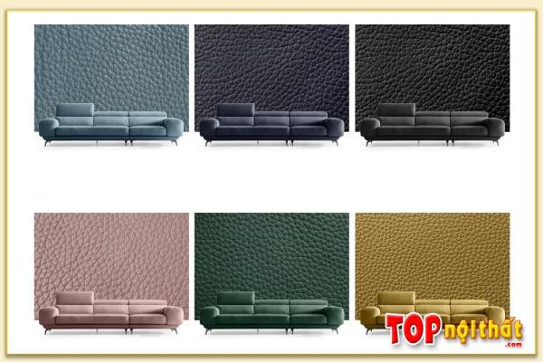 Hình ảnh Ghế sofa da có nhiều màu sắc lựa chọn SofTop-0862