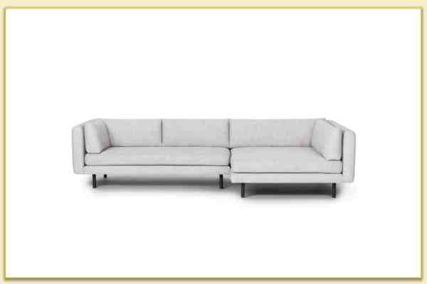 Hình ảnh Ghế sofa góc vuông bọc chất liệu vải nỉ Softop-1467