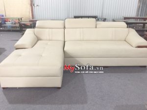 Mẫu Sofa da đẹp kê phòng khách hiện đại SFD160