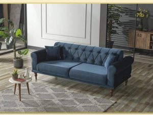 Hình ảnh Sofa văng phong cách tân cổ điển bọc nỉ Softop-1244